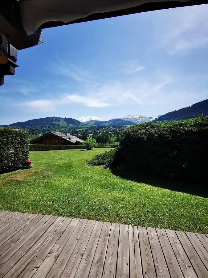 Magnifique Appart/ 8 Pers / 4 Ch / Jardin / Vue Mb Megeve France